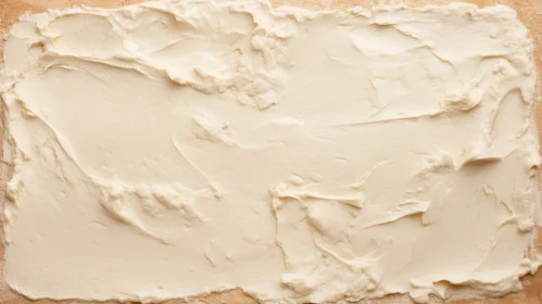 Delicious Cream Cheese Frosting on Graham Cracker - Close-up Food Photography