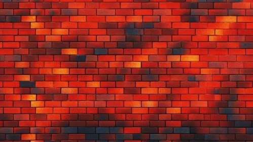 Red Brick Wall Texture Background