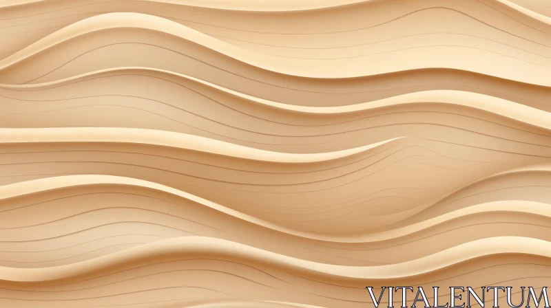 AI ART Light Brown Wood Grain Texture Background