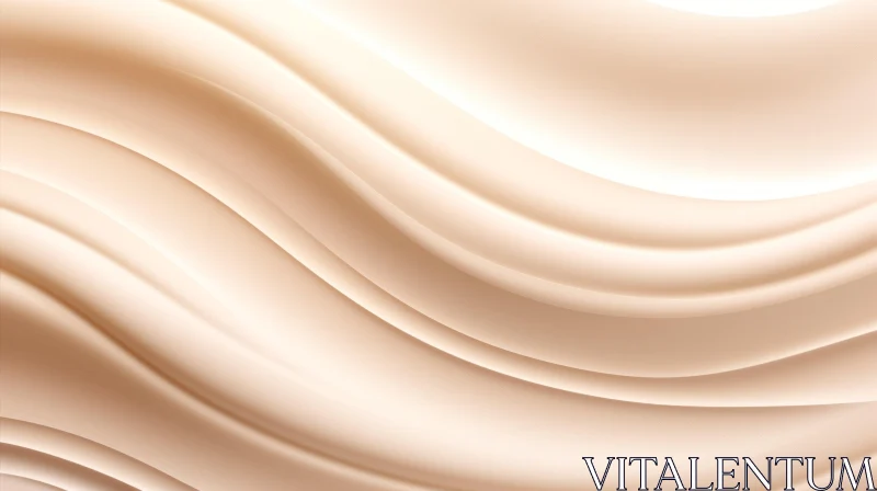 Creamy Liquid Substance Close-up AI Image