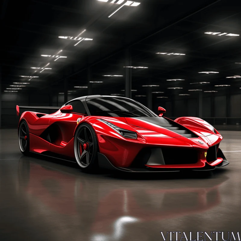 Discover the Best Ferrari Car Wallpapers | Red Supercar in Stunning 32k UHD AI Image