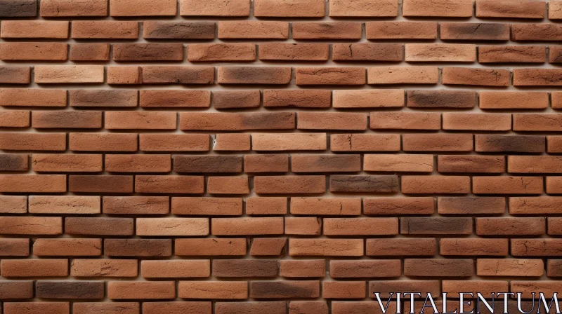 Red Brick Wall Texture - Patterned Rough Surface AI Image