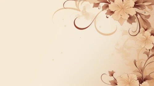Floral Background Vector Illustration