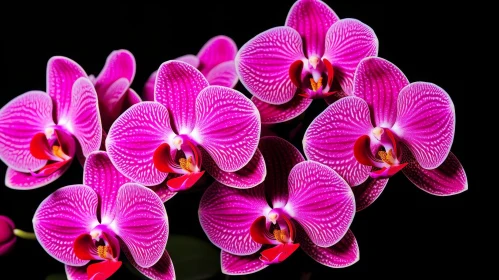Pink Orchids Close-Up: Beauty in Detail