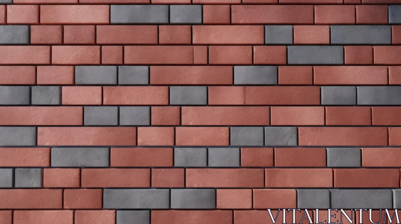 Stunning Brick Wall Pattern AI Image