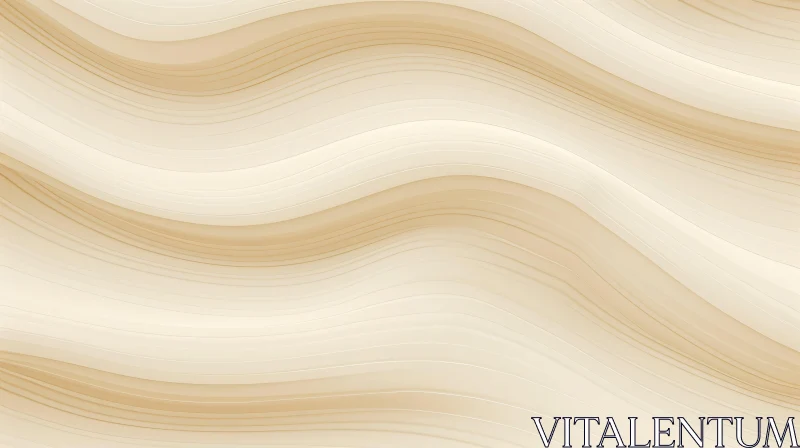 Tranquil Seamless Wavy Pattern for Background and Texture AI Image