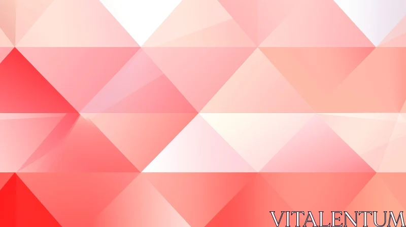 Pink and White Geometric Background Design AI Image