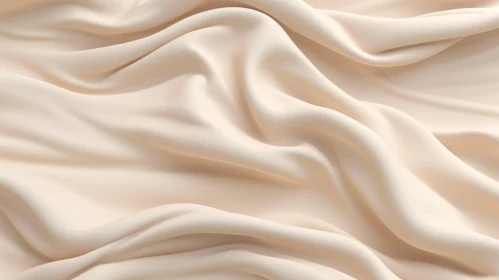 Luxurious Beige Silk Fabric Texture