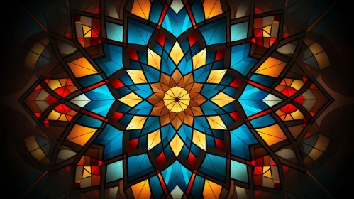 Unique Stained Glass Window Artwork