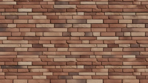 Weathered Brick Wall Texture - Brown and Beige Pattern