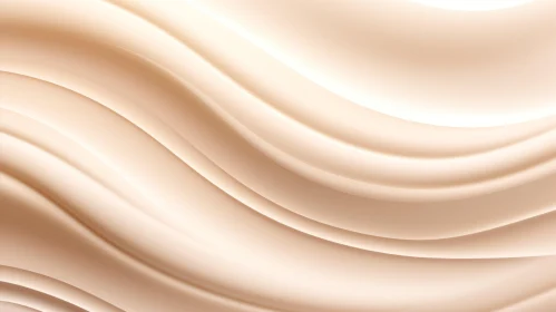Creamy Liquid Substance Close-up
