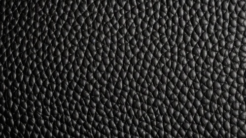 Dark Gray Leather Texture Macro Photography