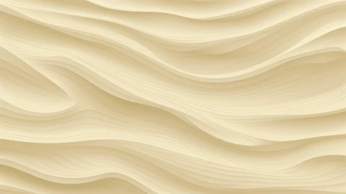 Light Beige Waves Seamless Pattern