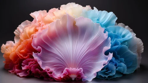 Colorful Flower Gradient Photography