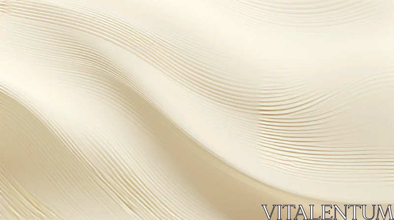 Golden Wave Abstract Background AI Image