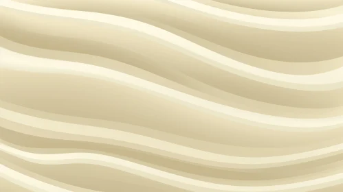 Beige Gradient Wavy Pattern Background