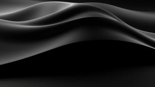 Dark Abstract Wavy Background - Ideal for Websites & Presentations