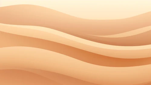 Desert Landscape Vector Illustration