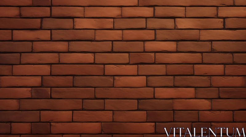 Red Brick Wall Texture for Backgrounds and 3D Modeling AI Image