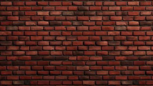 Red Brick Wall Texture with Shadows