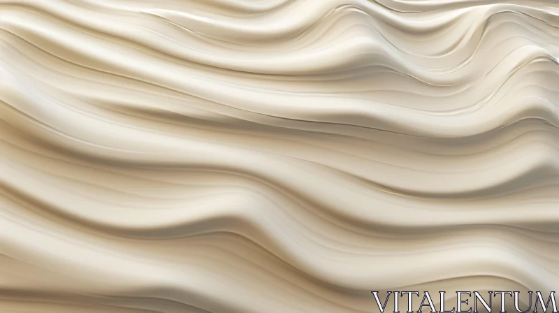 Serene White Fabric Texture for Backgrounds AI Image