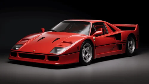 Captivating Ferrari F4 SS Wallpaper: Iconic Pop Culture References