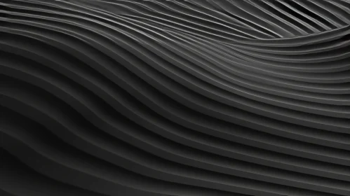 Black and White Abstract Background - Depth and Movement