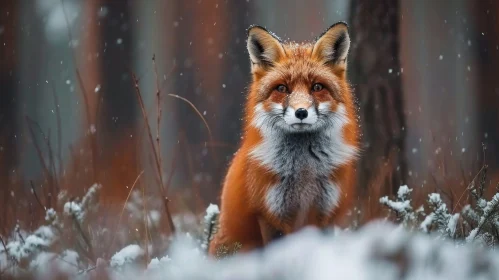 Red Fox in Snow: Wildlife Photography