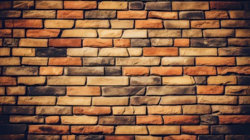 Brick Wall Pattern in Stretcher Bond Design