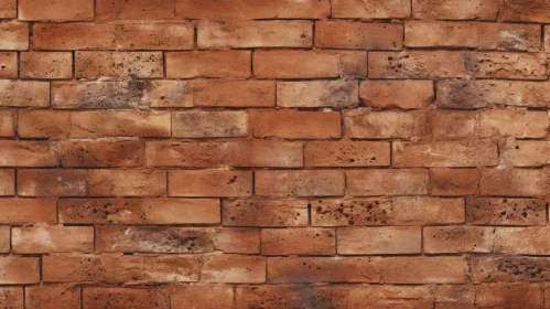 Red Brick Wall with Repeating Pattern - Textured Old Wall