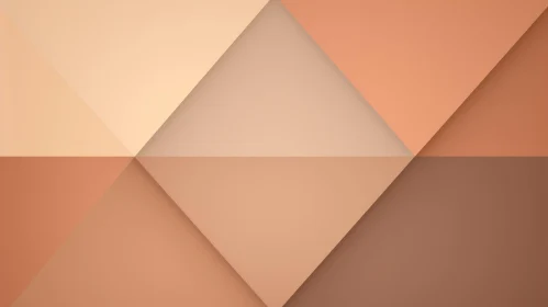 Brown Geometric Triangle Pattern