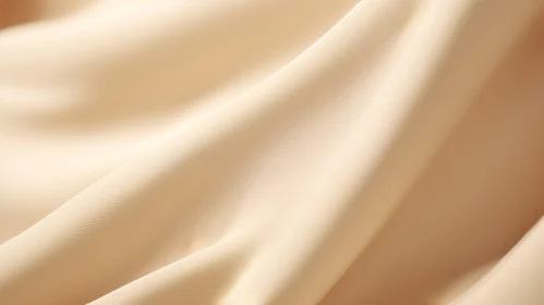 Luxurious Beige Silk Fabric Texture