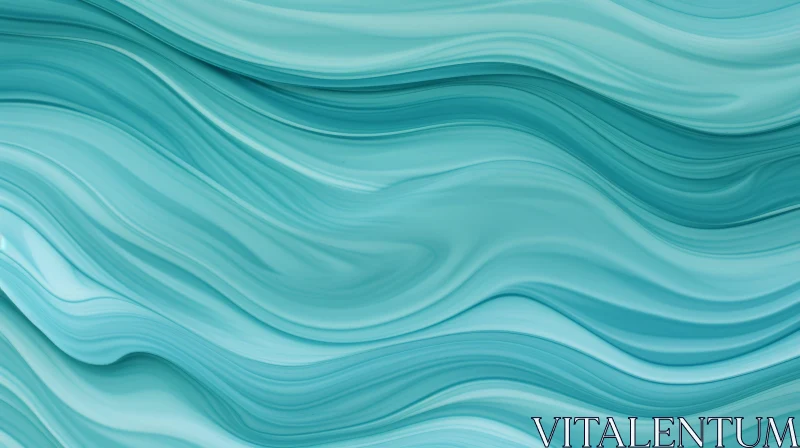 AI ART Blue and Green Marble Texture - Polished Design Background
