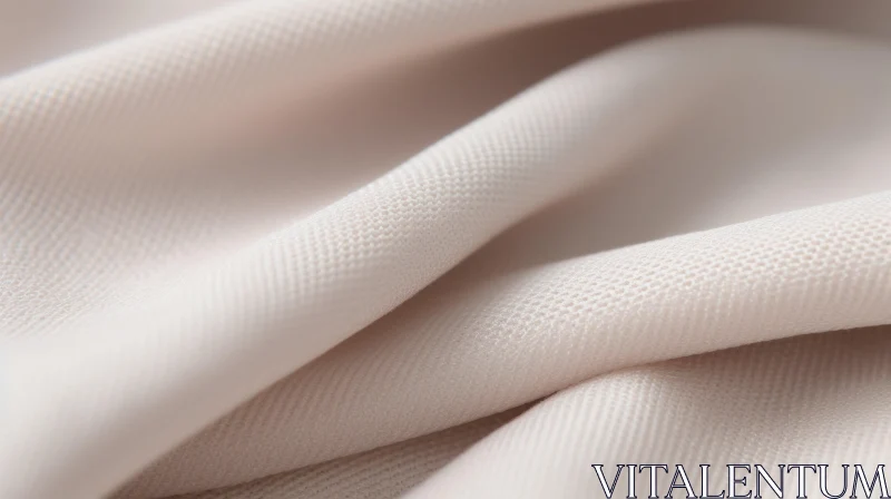 Elegant Beige Honeycomb Pattern Fabric Close-Up AI Image