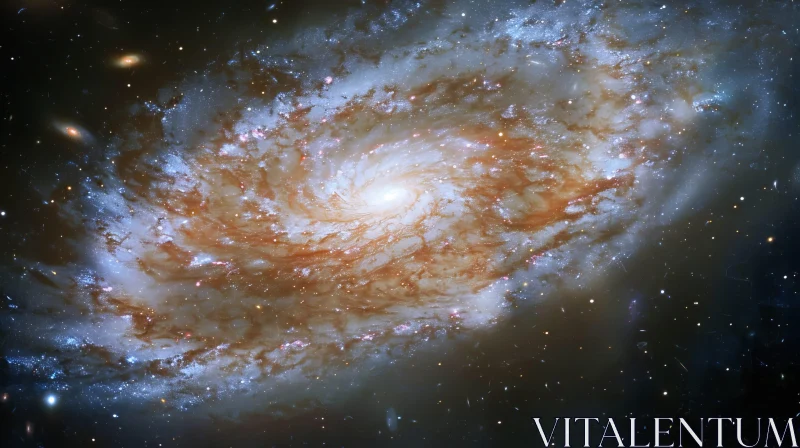 Spiral Galaxy: Stunning Astronomical Phenomenon Revealed AI Image