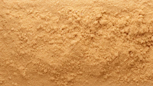 Brown Sugar Crystals Close-Up Texture