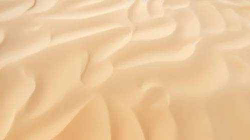 Golden Sand Dune Texture in Desert Landscape