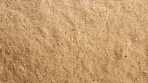 Light Brown Sand and Pebbles Close-Up