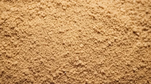 Brown Sugar Granules Close-Up Texture