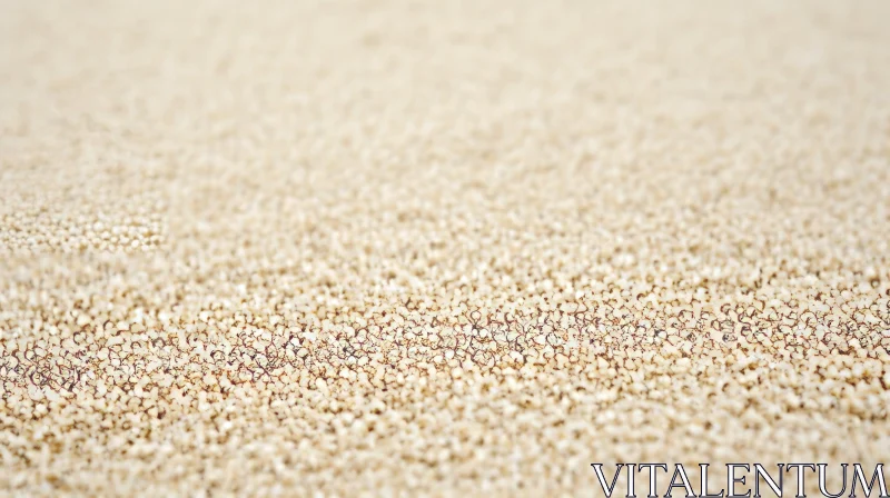 AI ART Quinoa Seeds Texture Close-Up