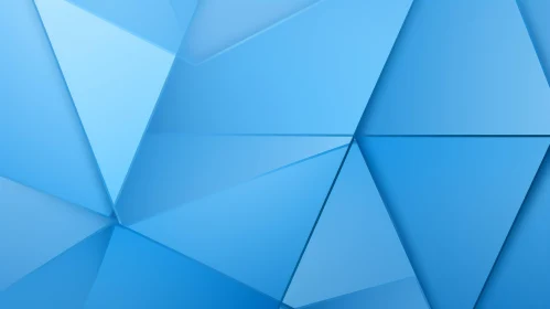 Blue Polygonal Abstract Geometric Background