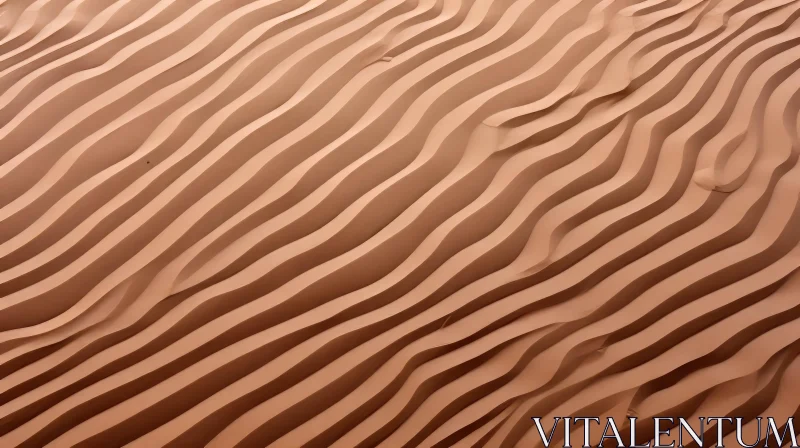 Warm Sand Dune Pattern for Websites AI Image