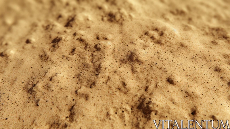 Close-Up Sand Dune Texture - Natural Landscape Photography AI Image