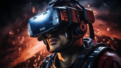 Virtual Reality Experience: Man in Awe