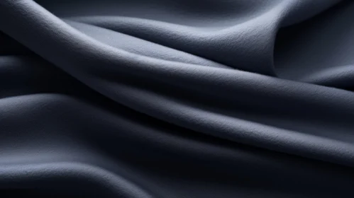Gray Silk Fabric Close-up: Textured Elegance