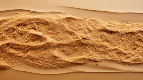 Close-up Light Brown Sand Texture
