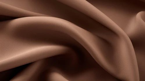 Brown Silk Fabric Texture - Elegant Background