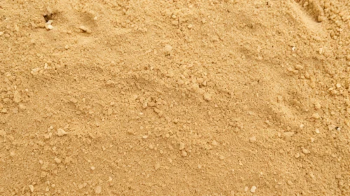 Close-Up Sandy Surface - Fine-Grained Sand