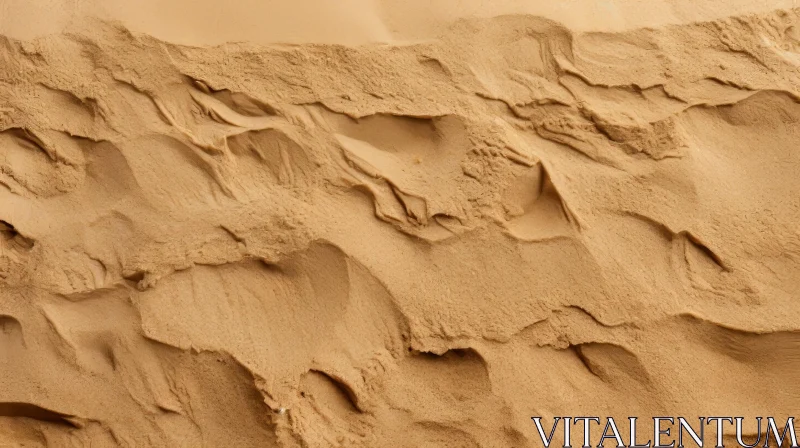 Serene Sand Dune Landscape AI Image