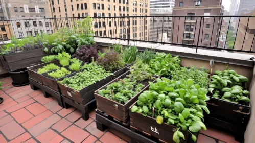 Urban Rooftop Garden: A Natural Oasis in the Cityscape